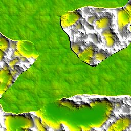 Final terrain height map