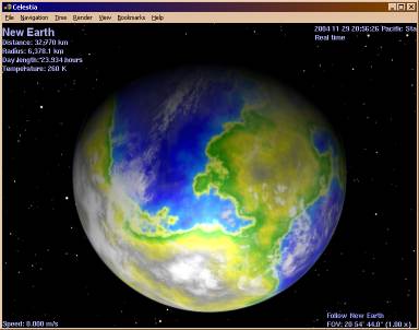 Spherical terrain height map in Celestia